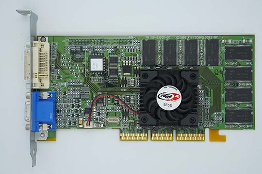 ATI Rage 128 Pro 32MB 显示卡（ATI Rage 128 Pro芯片）